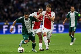 Ajax Amsterdam v Panathinaikos - UEFA Europa League Qualifying 2024/2025