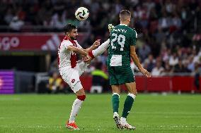 Ajax Amsterdam v Panathinaikos - UEFA Europa League Qualifying 2024/2025