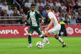 Ajax Amsterdam v Panathinaikos - UEFA Europa League Qualifying 2024/2025