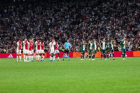 Ajax Amsterdam v Panathinaikos - UEFA Europa League Qualifying 2024/2025