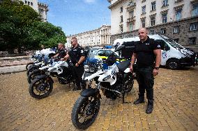 Police Officers Protest In Sofia.