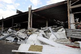 Consequences of August 9 Russian missile attack on Kostiantynivka supermarket