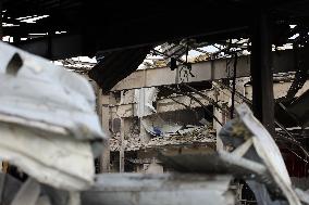 Consequences of August 9 Russian missile attack on Kostiantynivka supermarket