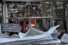 Consequences of August 9 Russian missile attack on Kostiantynivka supermarket