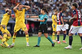 Italian soccer Serie A match - Bologna FC vs Udinese Calcio