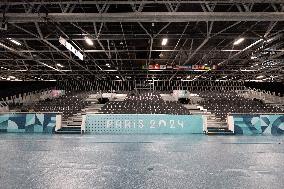 Visit of the Arena Paris Sud ahead of the Paralympic Games - Paris