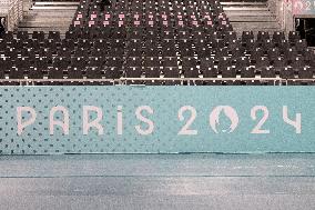 Visit of the Arena Paris Sud ahead of the Paralympic Games - Paris