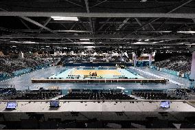 Visit of the Arena Paris Sud ahead of the Paralympic Games - Paris