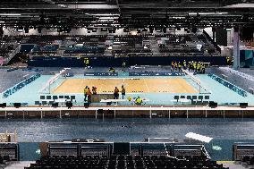 Visit of the Arena Paris Sud ahead of the Paralympic Games - Paris