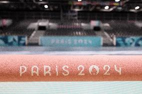 Visit of the Arena Paris Sud ahead of the Paralympic Games - Paris