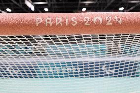 Visit of the Arena Paris Sud ahead of the Paralympic Games - Paris