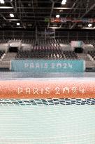 Visit of the Arena Paris Sud ahead of the Paralympic Games - Paris