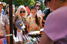 Book swapping in Lviv