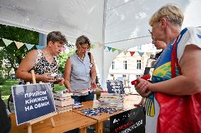 Book swapping in Lviv