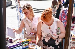 Book swapping in Lviv