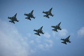 Polish Air Defence On Polish Army Day