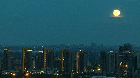 Supermoon in Suzhou