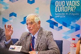 Josep Borrell At The International University Menendez Pelayo In Santander