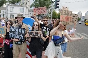 Dont Be Silent! Captivity Kills! rally in Kyiv