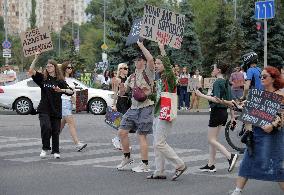 Dont Be Silent! Captivity Kills! rally in Kyiv