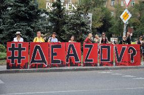 Dont Be Silent! Captivity Kills! rally in Kyiv