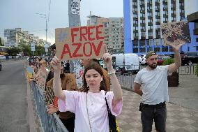 Dont Be Silent! Captivity Kills! rally in Kyiv