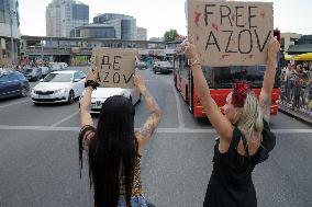 Dont Be Silent! Captivity Kills! rally in Kyiv