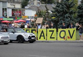 Dont Be Silent! Captivity Kills! rally in Kyiv