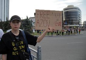 Dont Be Silent! Captivity Kills! rally in Kyiv