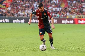 Italian soccer Serie A match - Genoa CFC vs Inter - FC Internazionale