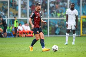 Italian soccer Serie A match - Genoa CFC vs Inter - FC Internazionale