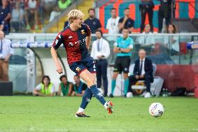 Italian soccer Serie A match - Genoa CFC vs Inter - FC Internazionale