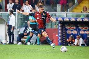 Italian soccer Serie A match - Genoa CFC vs Inter - FC Internazionale