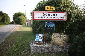 Illustrations of Douchy Where Alain Delon Died In His Home On Sunday