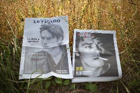 Illustrations of Douchy Where Alain Delon Died In His Home On Sunday