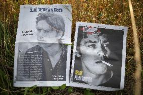 Illustrations of Douchy Where Alain Delon Died In His Home On Sunday