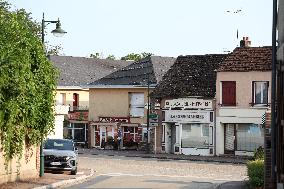 Illustrations of Douchy Where Alain Delon Died In His Home On Sunday