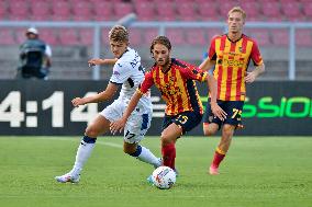 Italian soccer Serie A match - US Lecce vs Atalanta BC