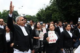 Doctor Murder: Lawyers Take Out Procession Seeking Punishment For Culprits