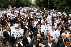 Doctor Murder: Lawyers Take Out Procession Seeking Punishment For Culprits