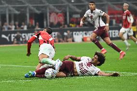 Italian soccer Serie A match - AC Milan vs Torino FC