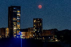 Super Blue Moon In The Netherlands