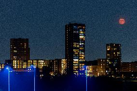 Super Blue Moon In The Netherlands