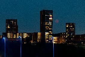 Super Blue Moon In The Netherlands