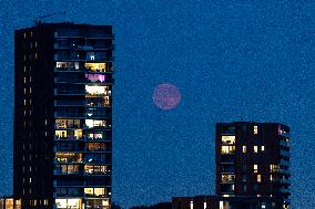 Super Blue Moon In The Netherlands