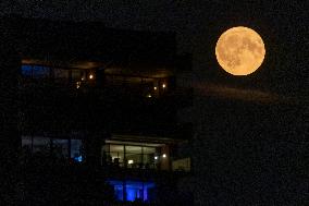 Super Blue Moon In The Netherlands