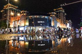 Wangfujing Pedestrian Street in Beijing