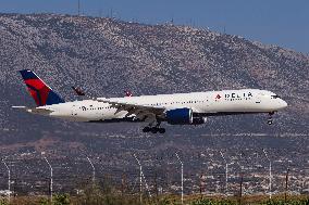 Delta Air Lines Airbus A350 Aircraft Landing