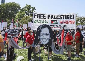 Protest against Biden's Gaza policy