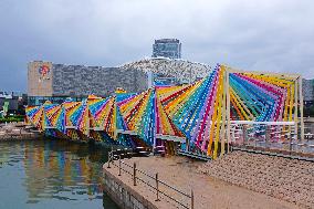 Rainbow Bridge in Qingdao